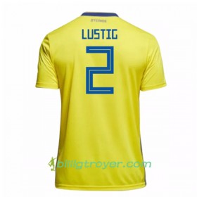 Billige Fotballdrakter Sverige Lustig 2 VM 2018 Hjemmedraktsett